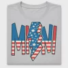 Retro USA Lightning Bolt DTF Transfer