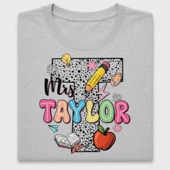 Mrs. Taylor Teacher DTF Transfer