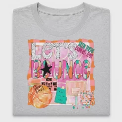 Lets Bounce Basketball DTF Transfer