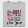 Happy New Year Disco Ball DTF Transfer