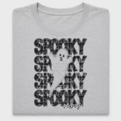 Spooky Vibes Halloween Ghost DTF Transfer