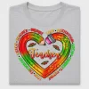 Teacher Heart DTF Transfer