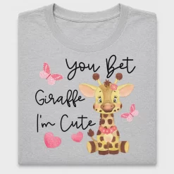 Cute Baby Giraffe DTF Transfer