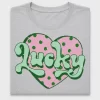 Lucky Heart DTF Transfer Design