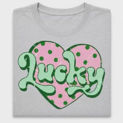 Lucky Heart DTF Transfer Design