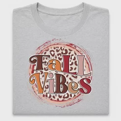 Fall Vibes Leopard Print DTF Transfer