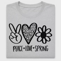 Peace Love Spring DTF Transfer