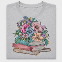 Floral Books DTF Transfer
