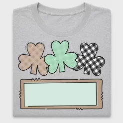 St. Patrick's Day Clover Trio DTF Transfer