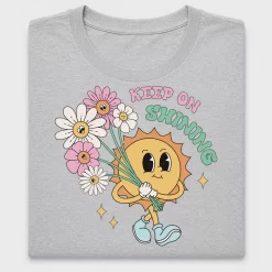 Keep On Shining Sun Flower DTF Transfer