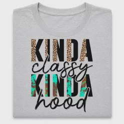 Classy Hood Leopard Print DTF Transfer