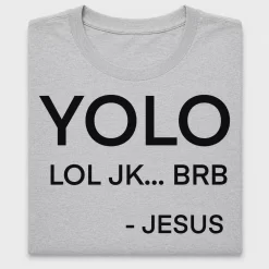 Minimalist YOLO Christian DTF Transfer