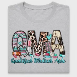Qualified Medical Aide QMA DTF Transfer