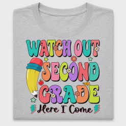 Groovy Second Grade DTF Transfer