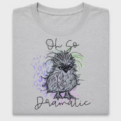 Watercolor Dramatic Chicken DTF Transfer
