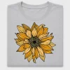 Hand Drawn Sunflower DTF Transfer