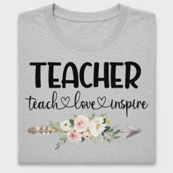 Teacher Floral DTF Transfer