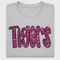 Sequin Tigers DTF Transfer