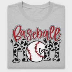 Baseball Mom Cow Print DTF Transfer