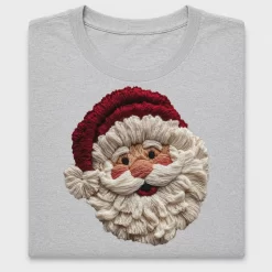 Faux Yarn Santa Face DTF Transfer