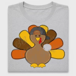 Hip-Hop Turkey Thanksgiving DTF Transfer