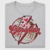 Valentine Lightning Bolt DTF Transfer