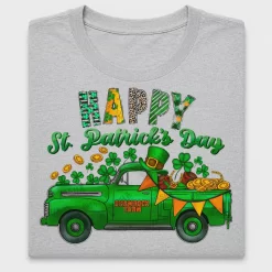 Happy St. Patrick's Day Truck DTF Transfer