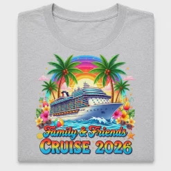 Family and Friends Cruise DTF Transfer