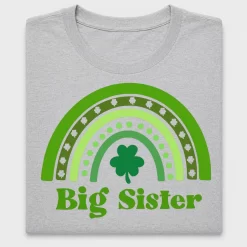St. Patrick's Big Sister Rainbow DTF Transfer