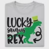Lucky Saurus Rex DTF Transfer