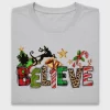 Believe Christmas DTF Transfer Design
