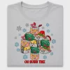 Kawaii Sushi Christmas Tree DTF Transfer