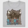 Mama Highland Cow Leopard DTF Transfer