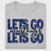 Glitter Mustangs DTF Transfer