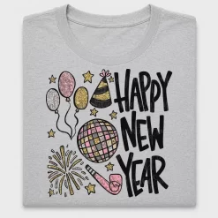 Happy New Year DTF Transfer