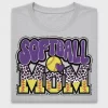 Softball Mom Groovy DTF Transfer