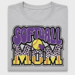 Softball Mom Groovy DTF Transfer