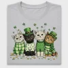 Lucky St Patricks Cats DTF Transfer