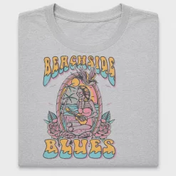 Retro Skeleton Beach Vibes DTF Transfer