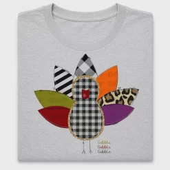 Gobble Gobble Thanksgiving Turkey DTF Transfer