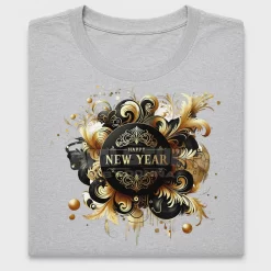 Elegant Happy New Year DTF Transfer