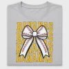 Baseball Bow Bananas DTF Transfer