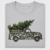Leopard Vintage Truck DTF Transfer