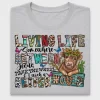 Live Life Between Jesus Heifer DTF Transfer