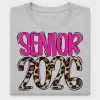 Senior 2026 Leopard DTF Transfer