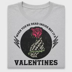 Skeleton Rose Valentines DTF Transfer