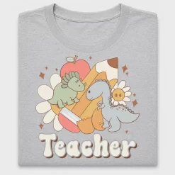 Teacher Dinosaur DTF Transfer