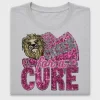 Glitter Cheer For A Cure DTF Transfer