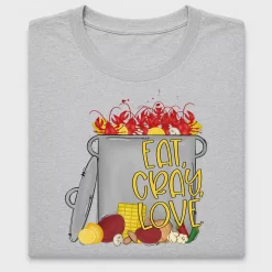 Eat Cray Love DTF Transfer