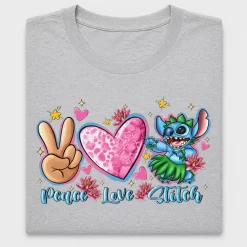 Peace Love Stitch DTF Transfer